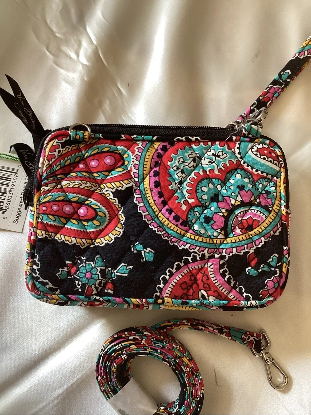 Retired, rare, Vera Bradley Parisian Paisley wristlet.